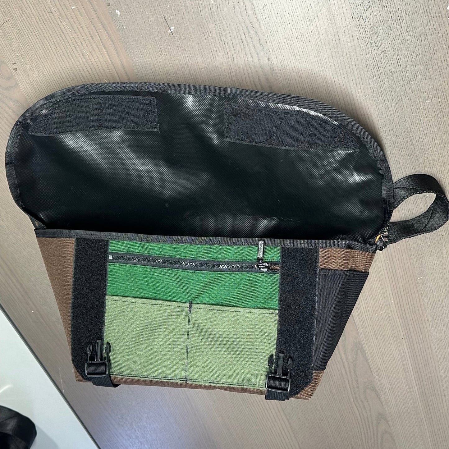 Wide small 1 of 1 brown/olive