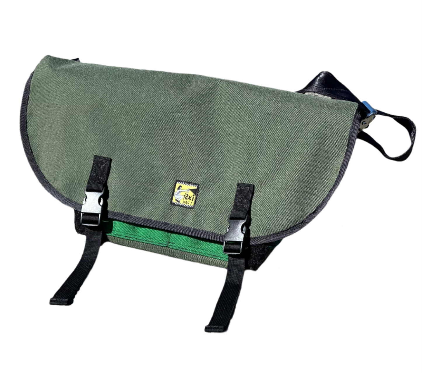 Olive green medium sling bag